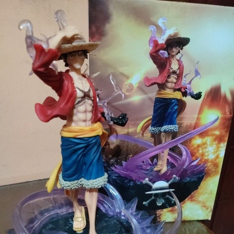 Jual Action Figure One Piece Luffy Wano Haki