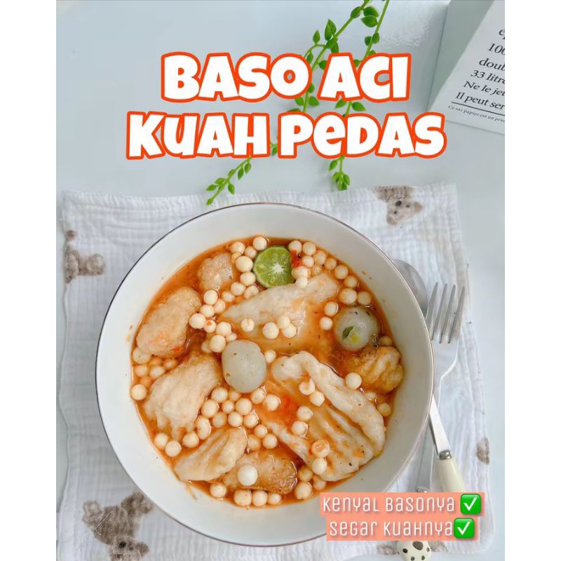 

BASO ACI KUAH PEDAS GURIH ISI 12PCS