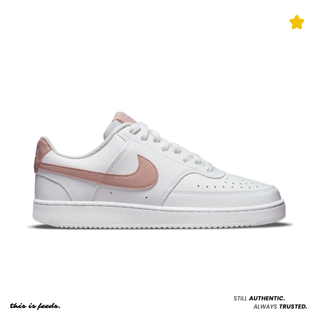 Nike Court Vision Low Next Nature 'White Pink Oxford'