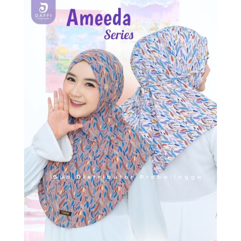 DAFFI HIJQB - BERGO AMEEDA DAFFI HIJAB JERSEY PREMIUM