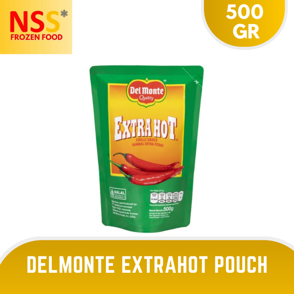 

DELMONTE EXTRAHOT POUCH 500 GR