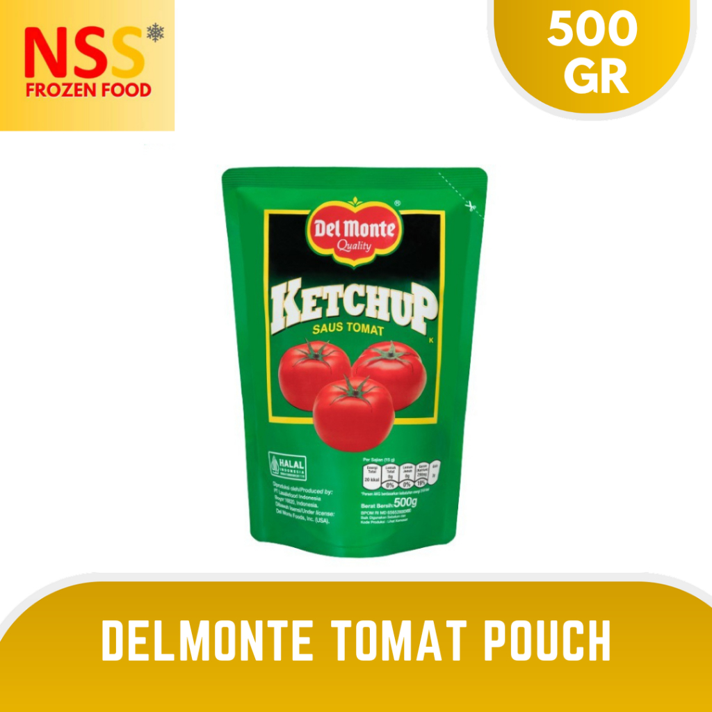 

DELMONTE TOMAT POUCH 500 GR