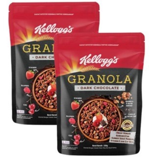

kellong's granolla drack chocolate pouch 220gr