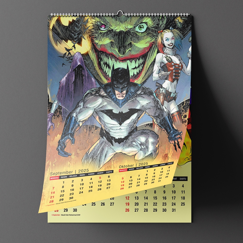 

Kalender Dinding Batman 2025 (preorder)