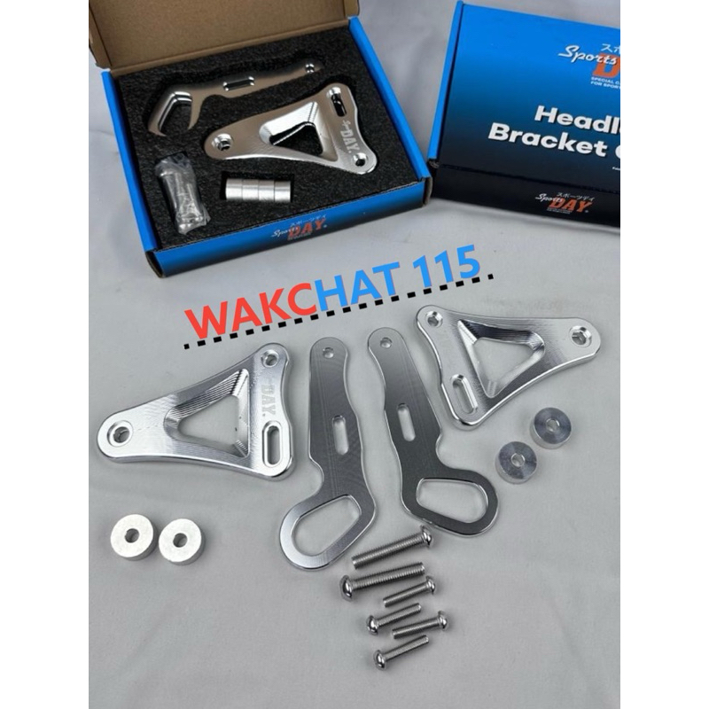 Breket Kupingan Lampu Depan Ninja SS Ninja R Model BPRO CNC