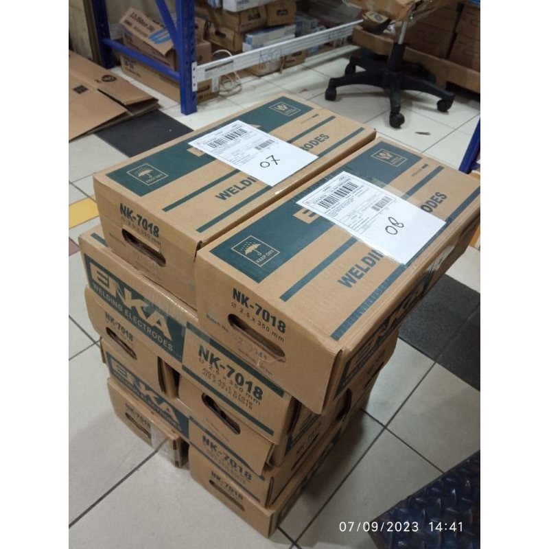 Kawat Las NK 7018 AWS E7018 |10 Kg( Harga untuk 10KG)