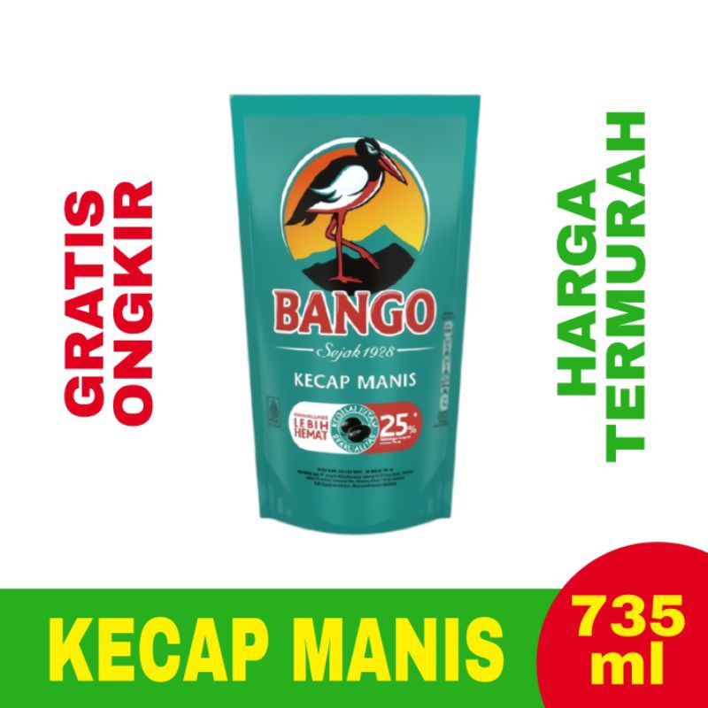 

KECAP BANGO 735ML KECAP MANIS