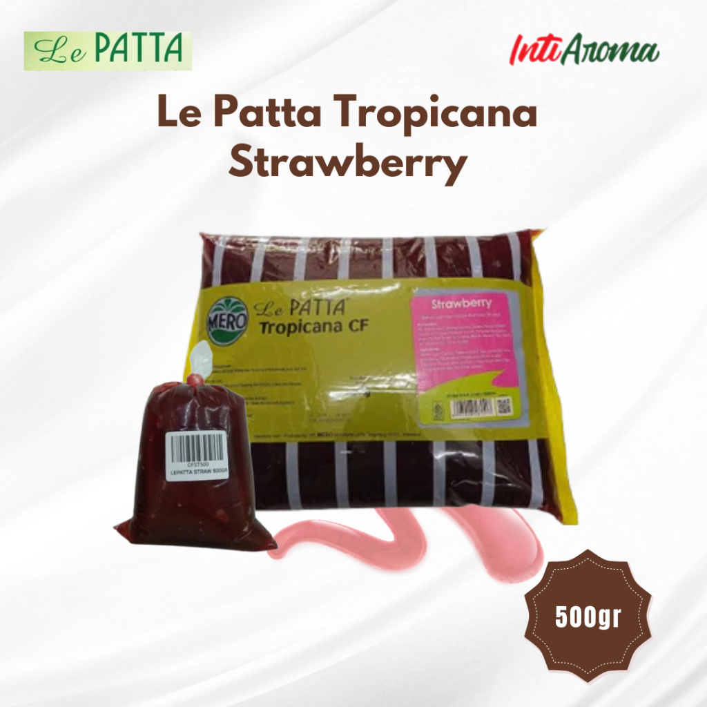 

Selai lepatta tropicana strawberry kemasan repack 500gr