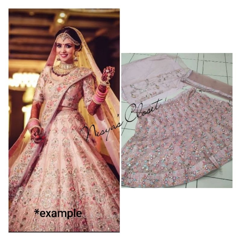 lehngga india /baju india wanita/baju pengantin india