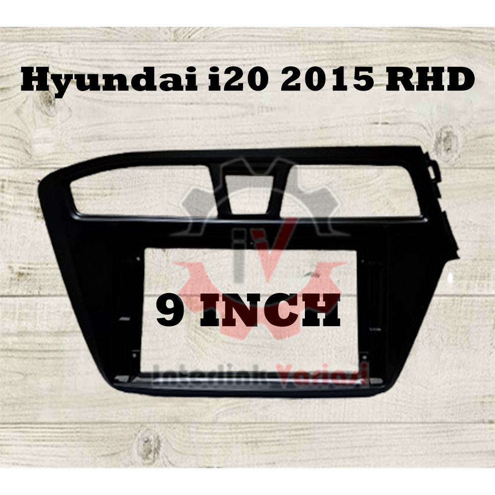 Frame head unit android Hyundai i20 RHD 2015 9 inch