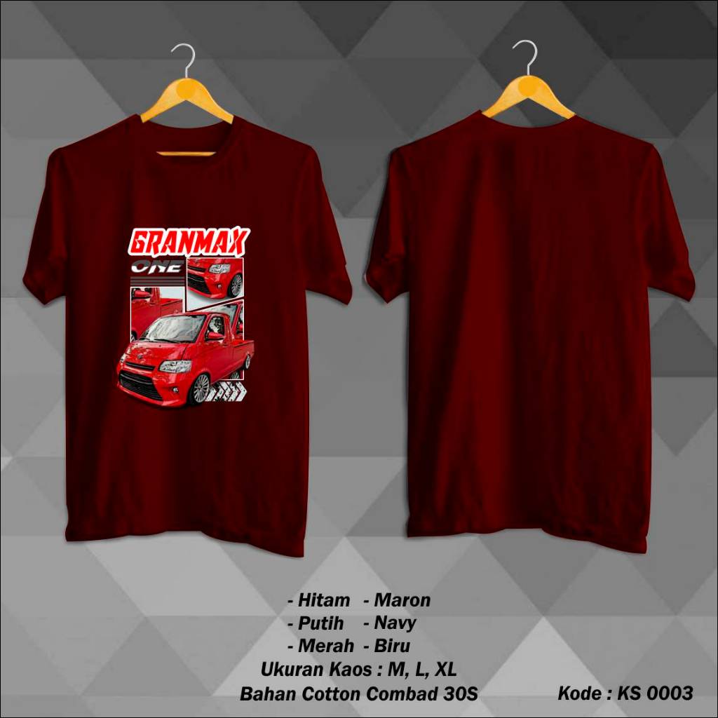 Kaos GrandMax One Baju Kaos Distro Tema Grandmax Indonesia