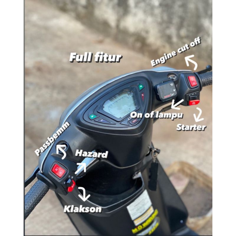 Saklar vietnam yamaha mio/mio soul/aerox/mio j/xeon pnp