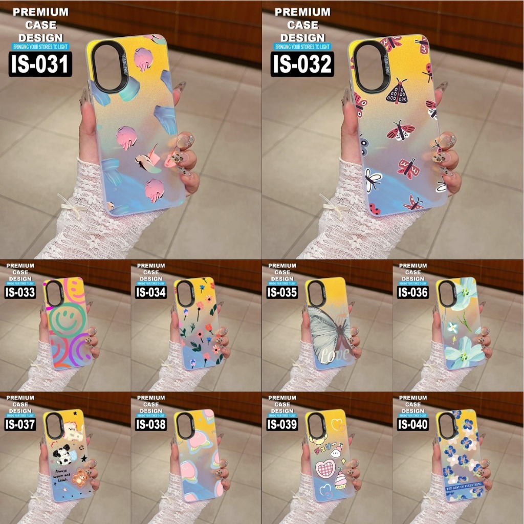 SAMSUNG A16/A06/A15/A25/A35/A55/A05/A05S/A14 4G /A14 5G CASE MOTIF GAMBAR KODE IS IS031-IS040 (MACC)