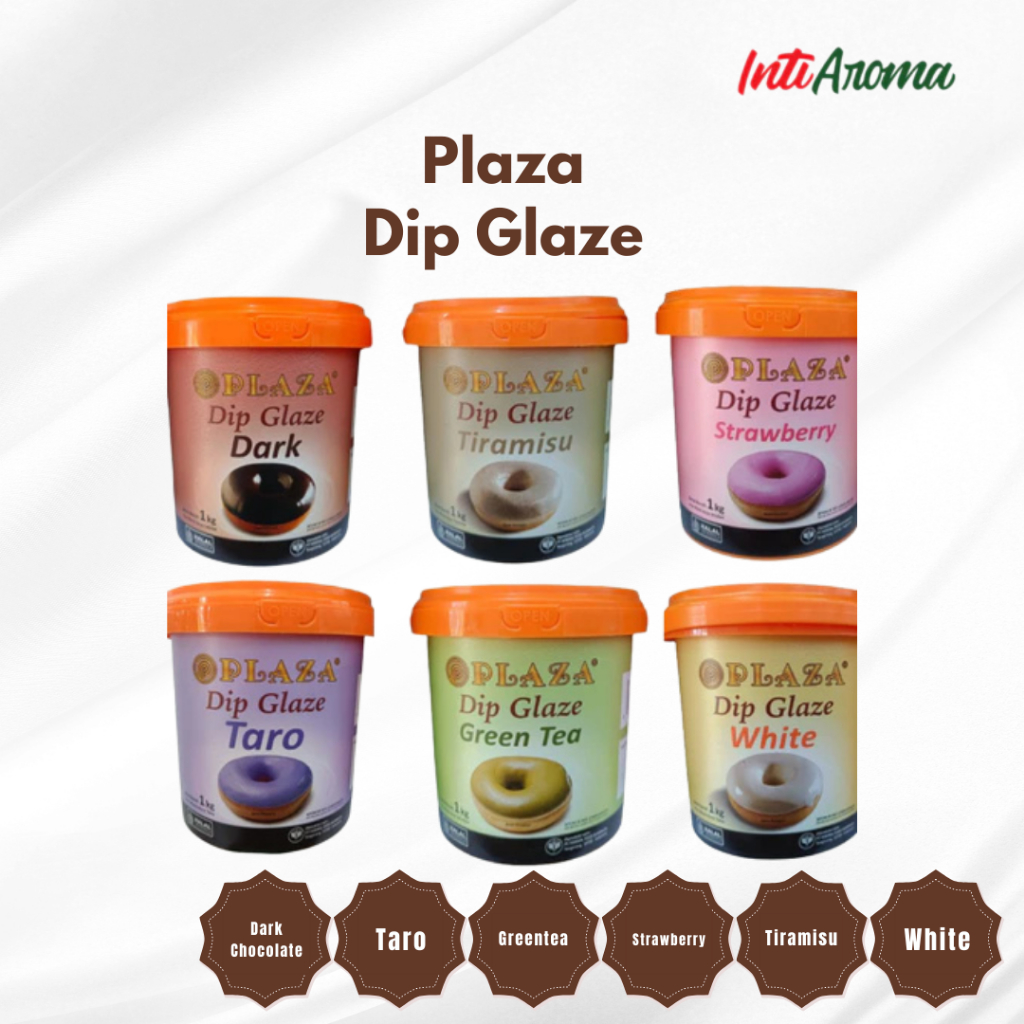 

plaza dip glaze 1kg inti aroma