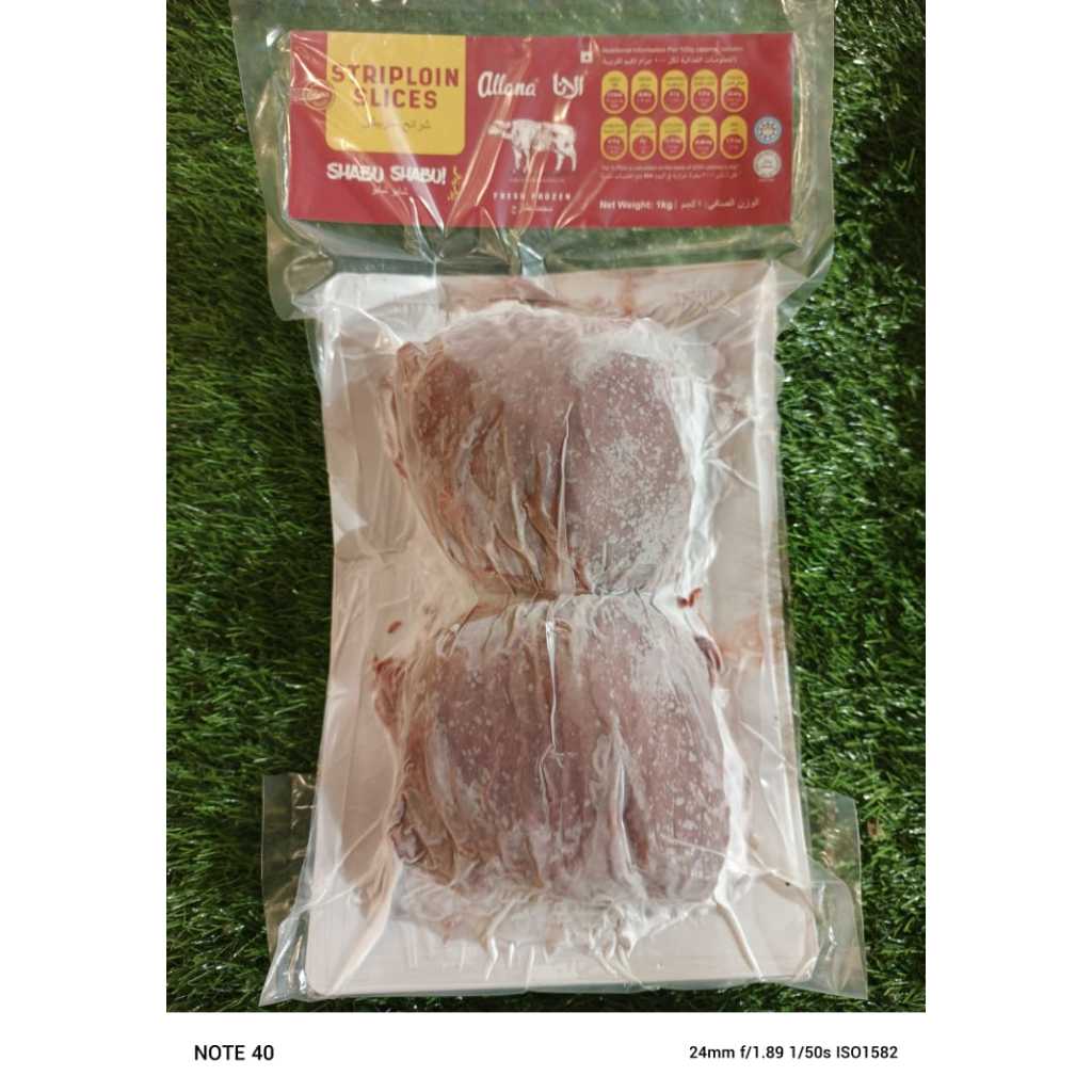 

STRIPLOIN SLICE 500GR