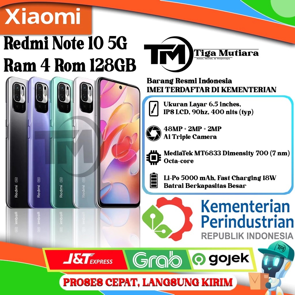 Xiaomi Redmi Note 10 5G Ram 4/128GB | Ram 8/128GB