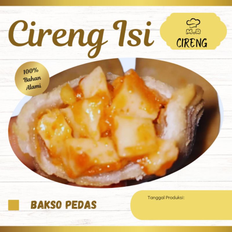 

Cireng Isi Bakso Pedas