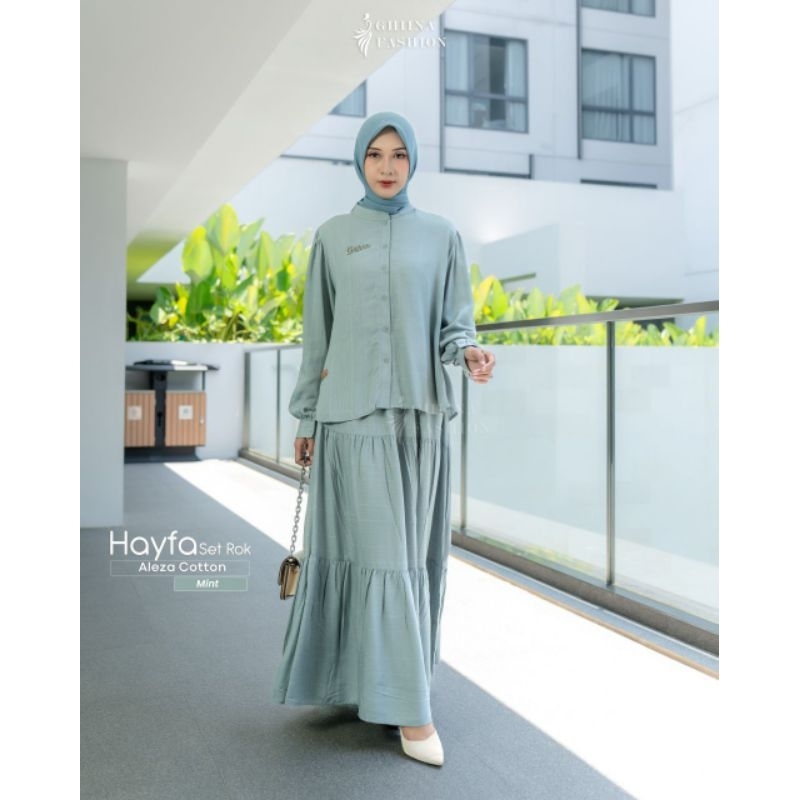 Haifa set rok / Set atasan bawahan rok