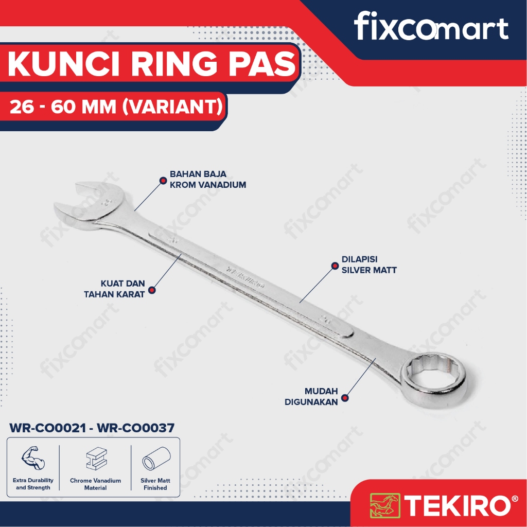 Tekiro Kunci Ring Pas 36 Mm