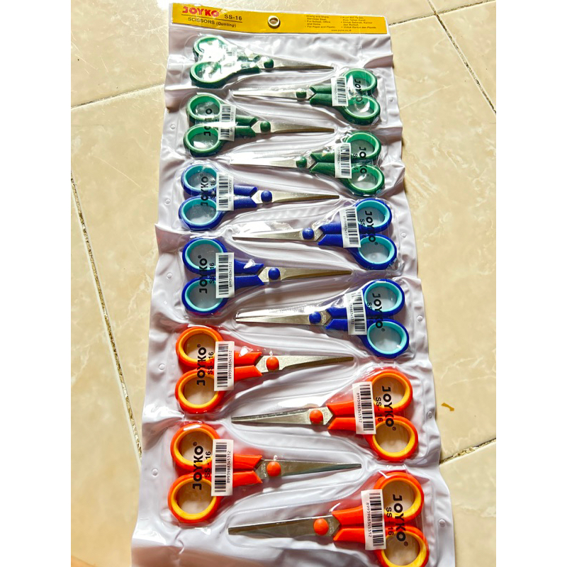 

Gunting joyko SS-16 harga 1 pack 12 pcs