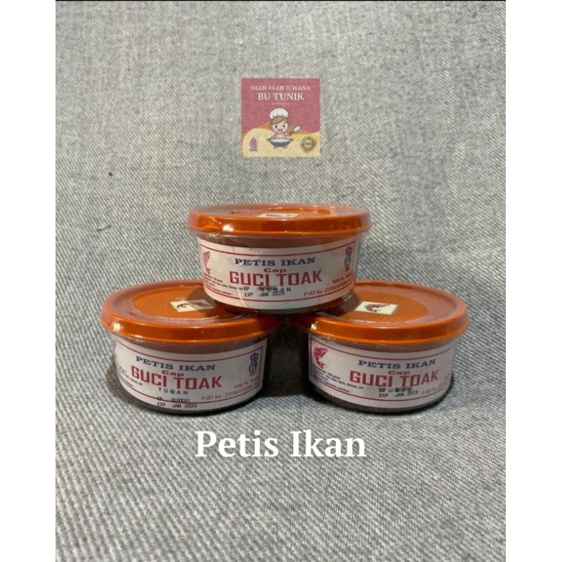 

Petis ikan 250 gram, dari Tuban Jawa Timur
