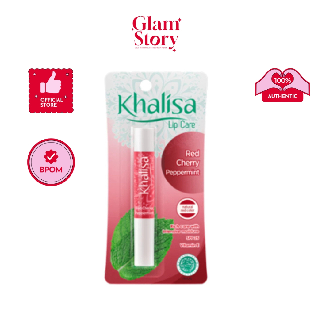 Khalisa Lip Care Red Cherry Pappermint
