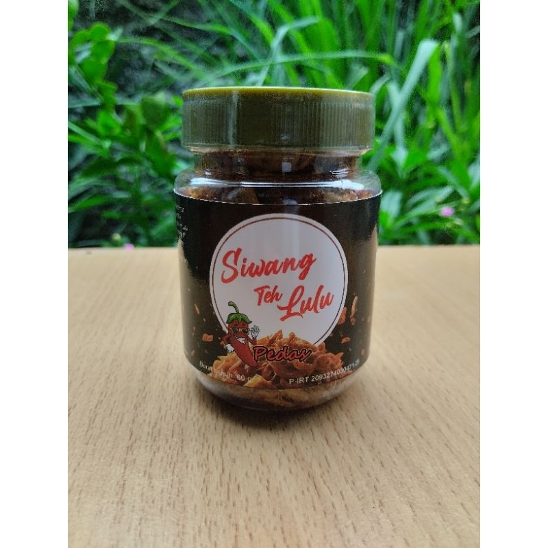 

Terasi Bawang Siwang Teh Lulu 60g Extra Pedas