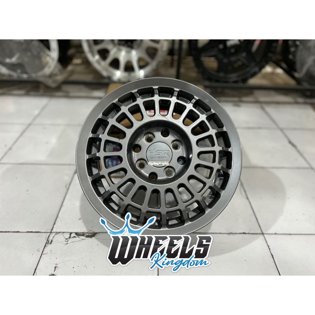VELG R14 VELG MOBIL JARI JARI RALLY RING 14 HSR FUTBULS PCD 4X100 4X114 DOBEL PCD
