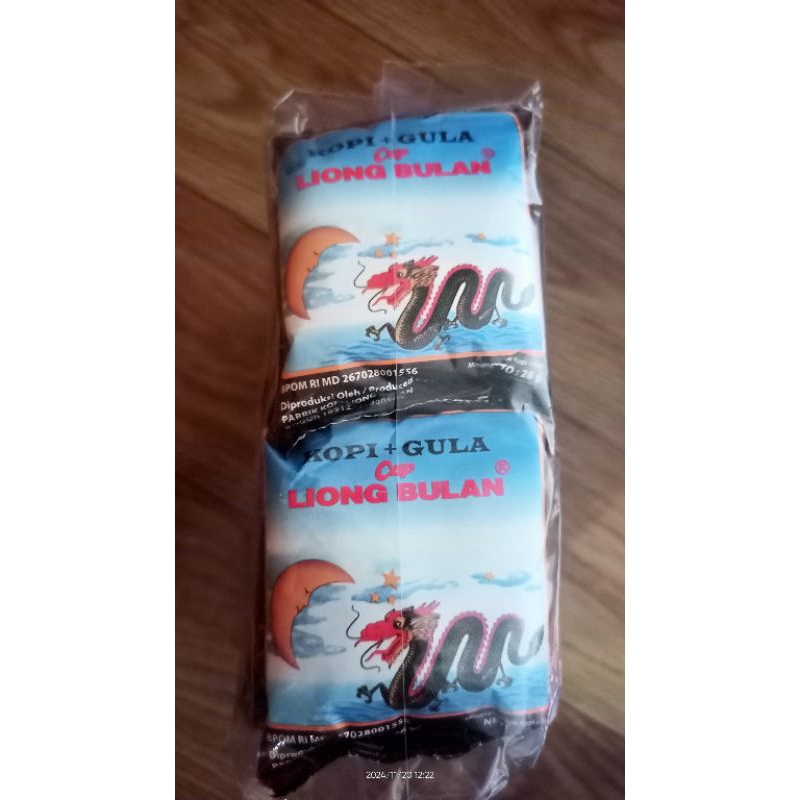 

kopi liong bulan/ kopi plus gula liong bulan kopi hitam kopi khas bogor kopi legendaris