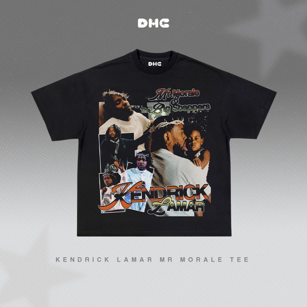 DMC Kendrick Lamar Mr.Morale & The Big Steppers Album Music Oversized T-Shirt