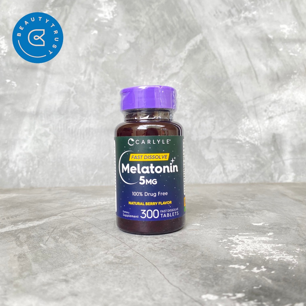 Carlyle Melatonin 5 MG 300 Tablets