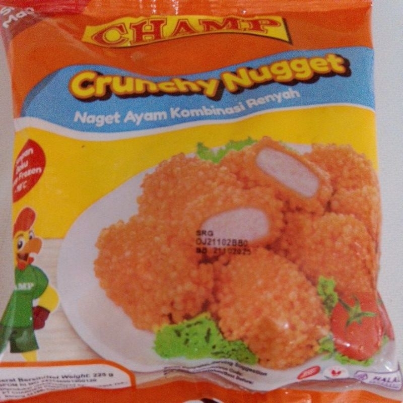 

CHAMP CRUNCHY NUGGET 225gr