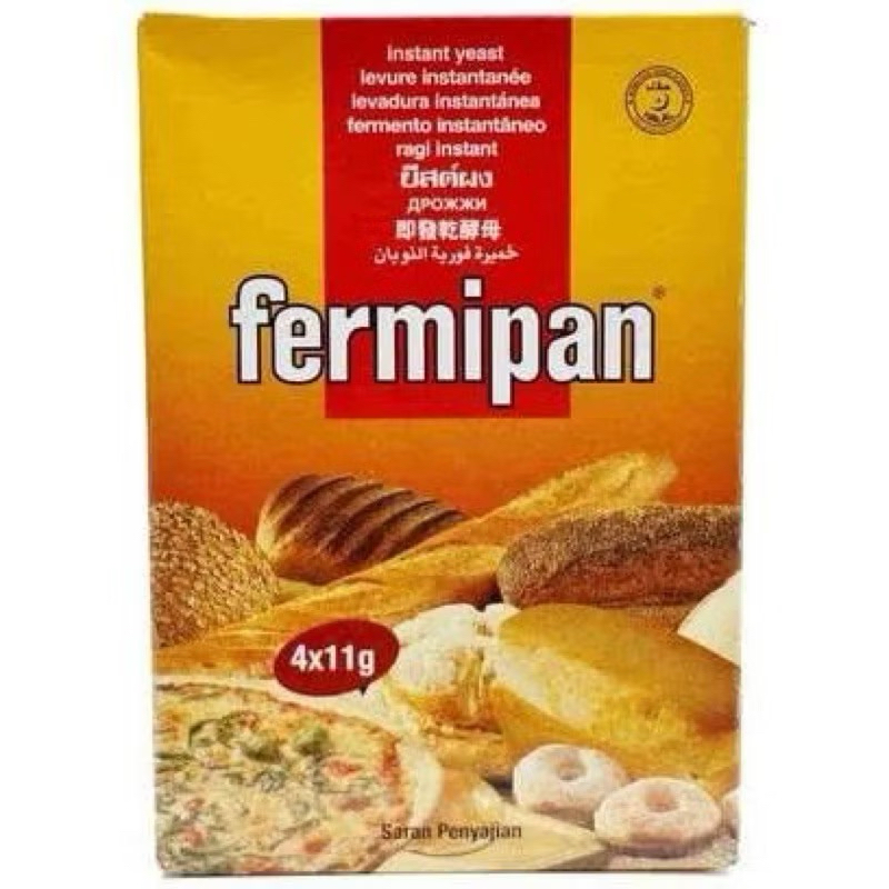 

Fermipan Ragi instant 1 box isi 4 x 11gr sachet