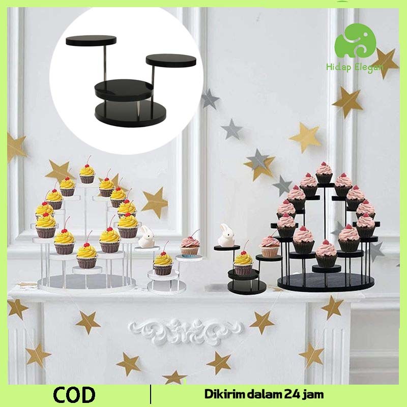 

Akrilik Stand Display Cupcake 3/12 Display Cake Display Perhiasan Seserahan Stand Cup Cake Stand Display Kue Untuk Dekorasi Pesta