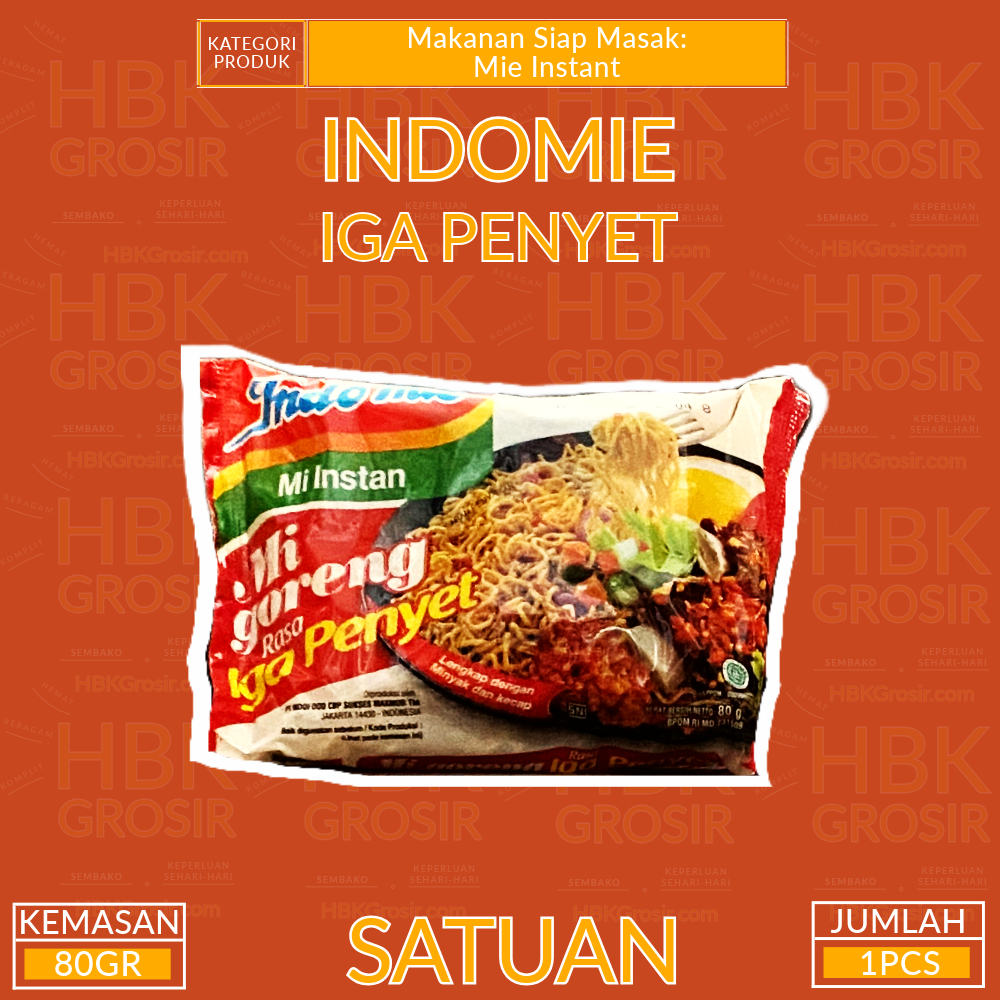 

Indomie Goreng Iga Penyet 80GR