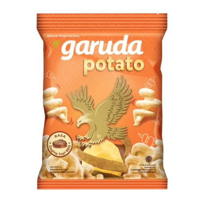 

GARUDA POTATO 60G BEEF BBQ