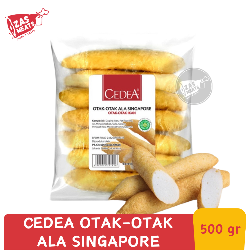 

CEDEA OTAK OTAK SINGAPORE 500GR | Cedea Otak-otak ala Singapura 500 gram