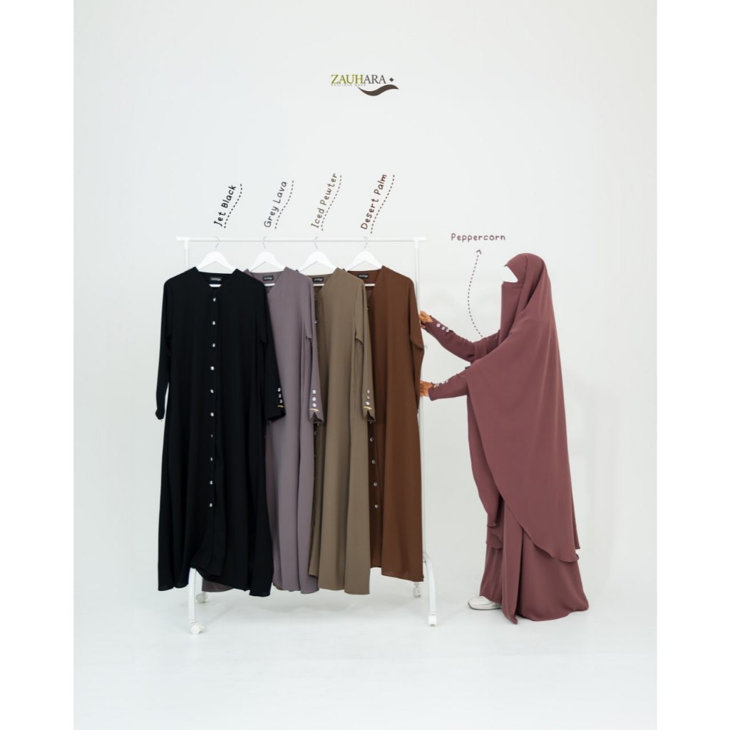 Gamis Shiny Series By Zauhara Muslimah Wear Shopee Video