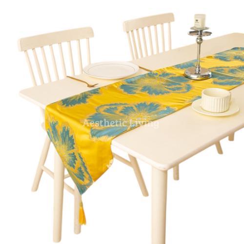 Taplak Meja Tamu Panjang Taplak Meja Tengah Table Runner Aesthetic Mewah Import