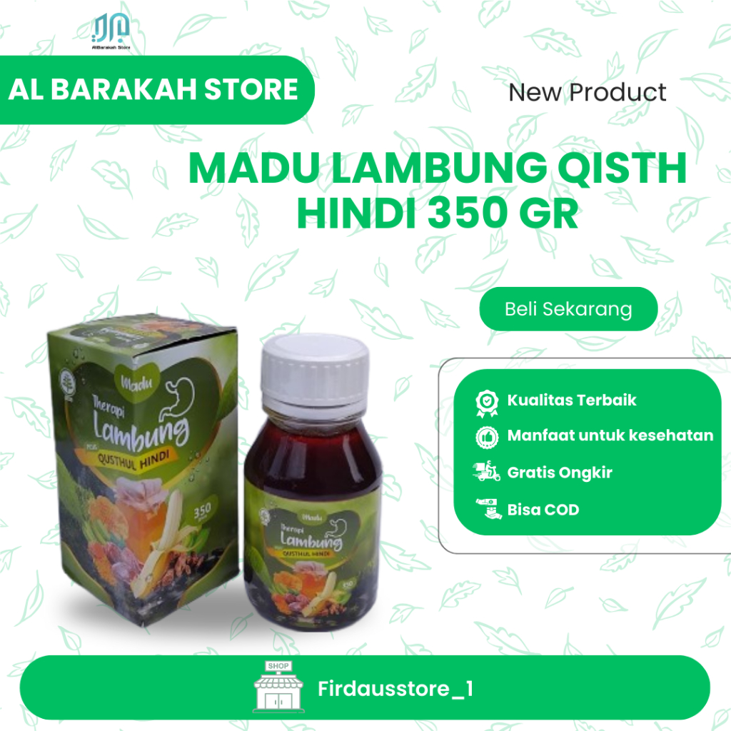 

Madu Lambung Qisthul Hindi Original 350 Gr