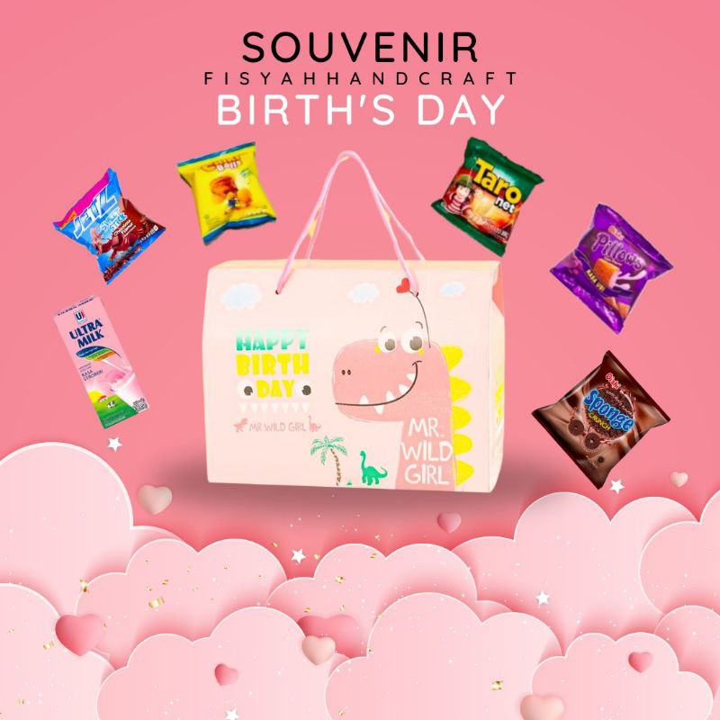 

Bingkisan Souvenir Parcel Tas Goodie Bag Ultah Birthday Kado Hadiah Anak