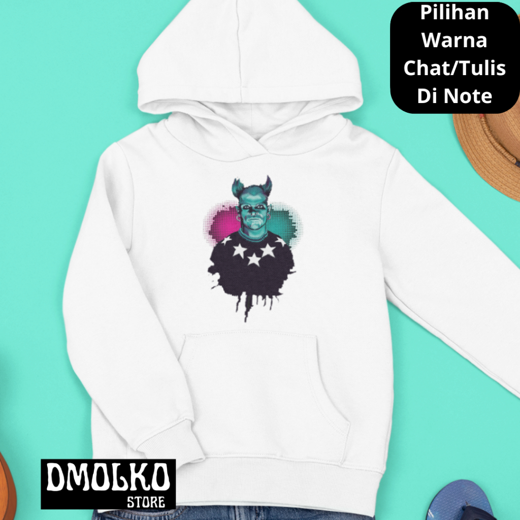 Sweater Hoodie Anak Cotton Everyday Band The Prodigy 1 | Usia 4 - 15 Tahun Cotton Fleece
