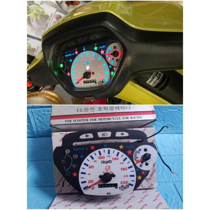 spedometer wave 100/100 Thailand/spidometer Supra x lama Supra 100 Supra fit old/spedomoter racing b