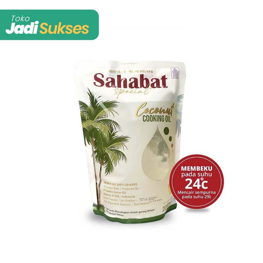 

Sahabat Special Minyak Goreng Kelapa Pouch 2 Liter (2000 ML)