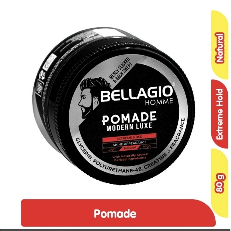 BELLAGIO Homme Clay MEGA HOLD 90gram  | Modern Luxe 80 g