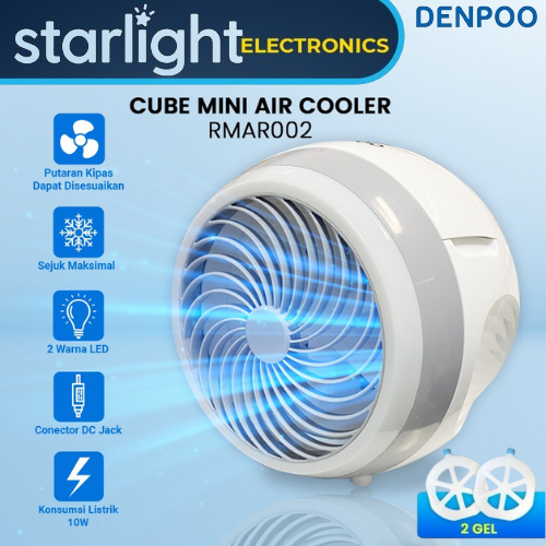 Mini Air Cooler DENPOO RMAR-002 / Mini Air Cooler Portable Round