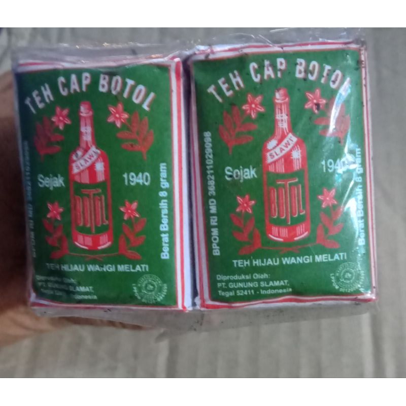 

Teh Cap Botol Hijau Kecil isi 10 pcs