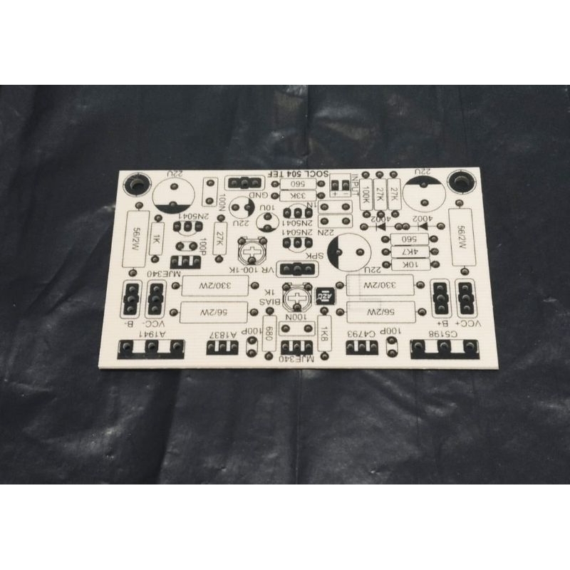 PCB PA SOCL 504 TEF Bias Servo CEM