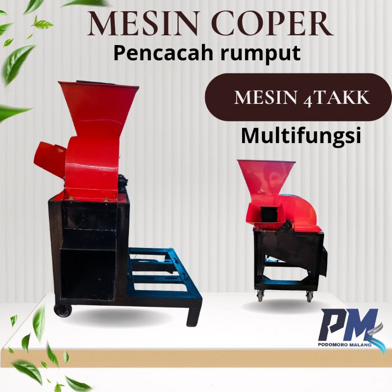 PM Mesin Coper Pencacah Rumput Multifungsi