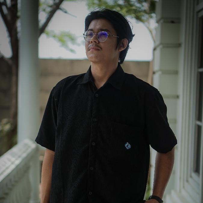 DEITY Kemeja Corduroy - Kemeja Lengan Pendek - Black Corduroy Shirt